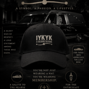 Hearse Purse® IYKYK Landau Bar Cap